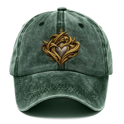 Claddagh Symbol Classic Cap – Forest Mist