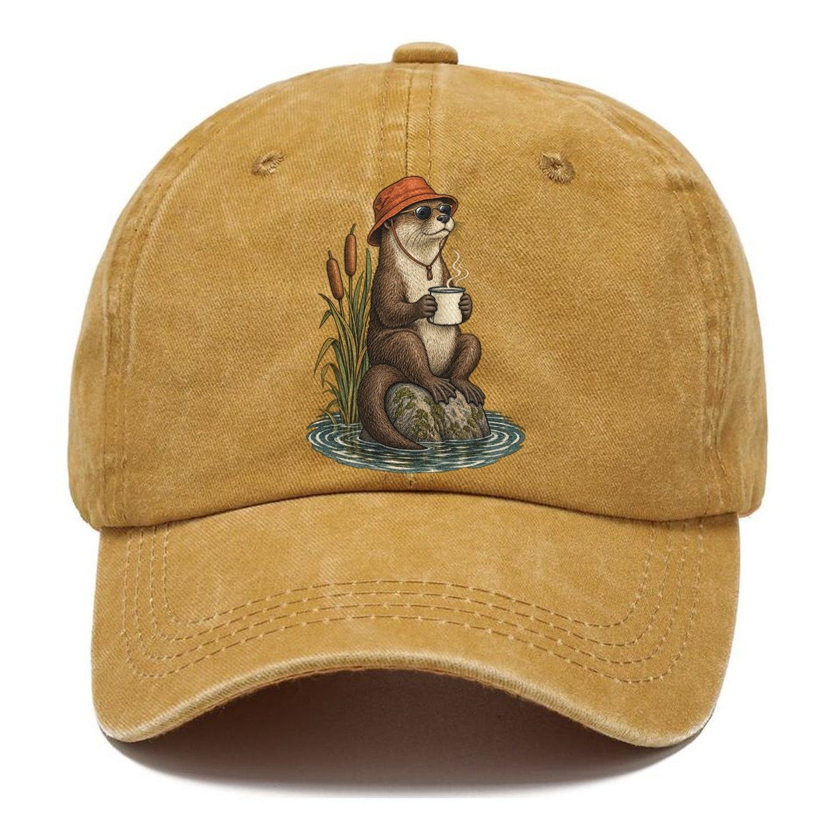 Otter Coffee Break Slow Camp Club Classic Cap – Golden Harvest