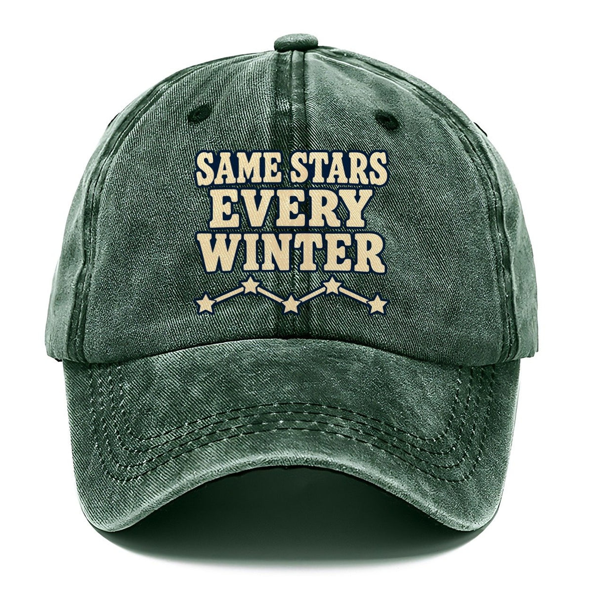 Same Stars Every Winter Astronomy And Stargazing Classic Cap – Forest Mist