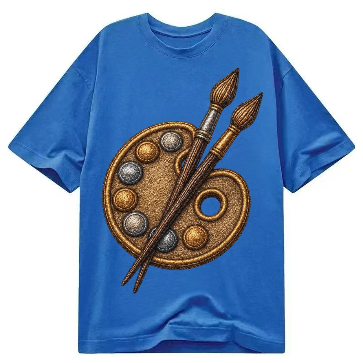 Artist Palette Classic T-shirt – Blue