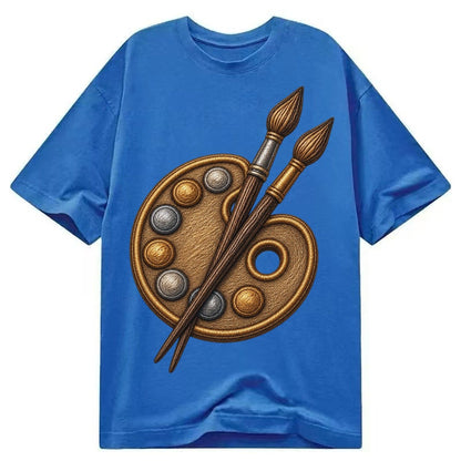 Artist Palette Classic T-shirt – Blue
