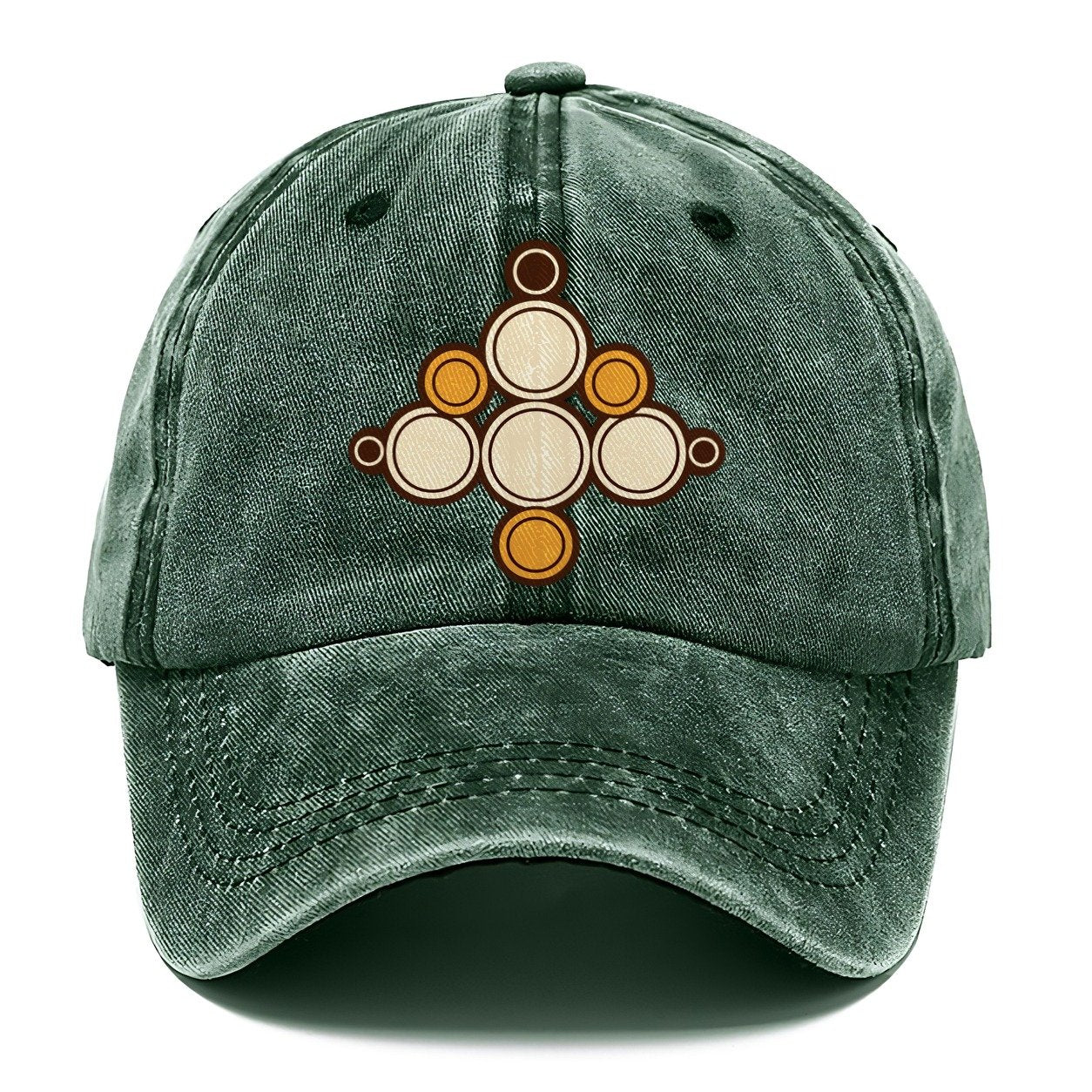 Fermentation Bubble Pattern Homebrewing Classic Cap – Forest Mist