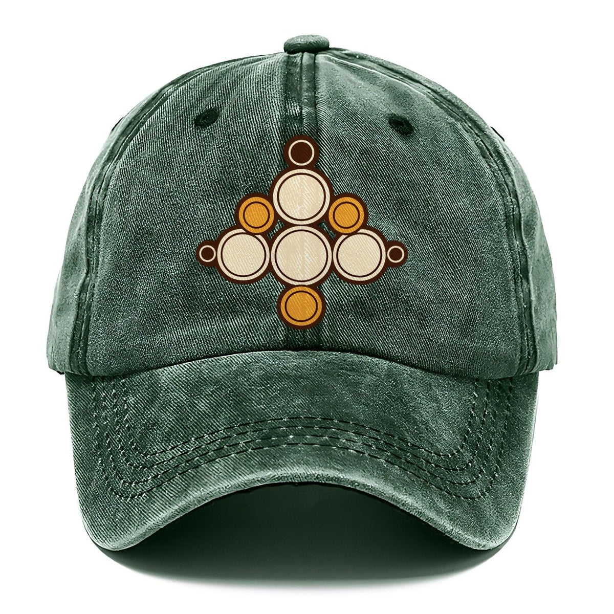 Fermentation Bubble Pattern Homebrewing Classic Cap – Forest Mist