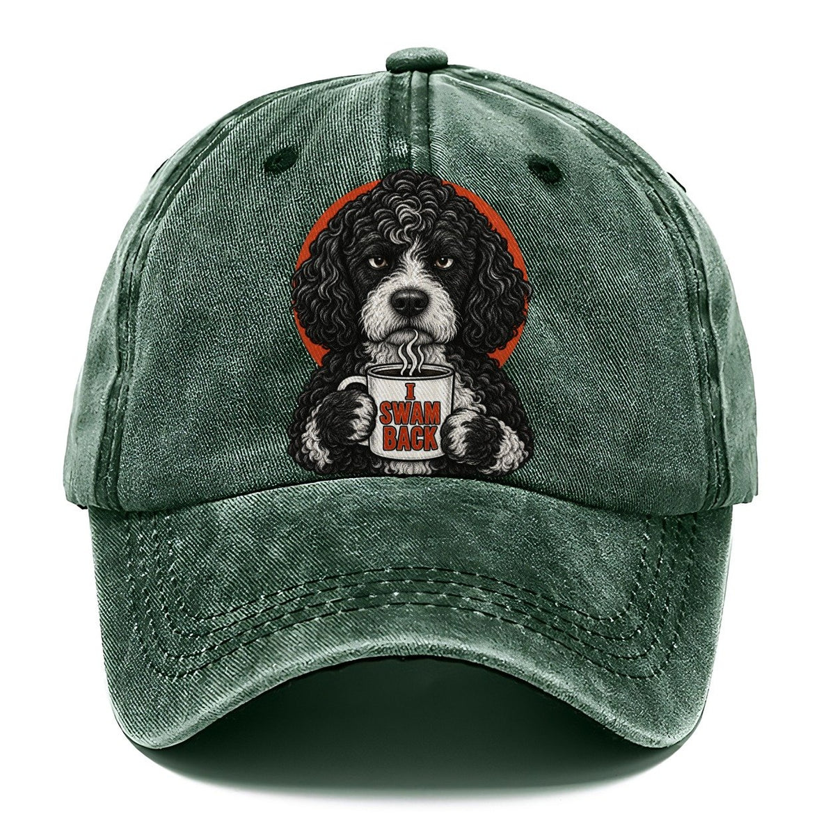 Portuguese Water Dog Mug Truths Classic Cap – Forest Mist