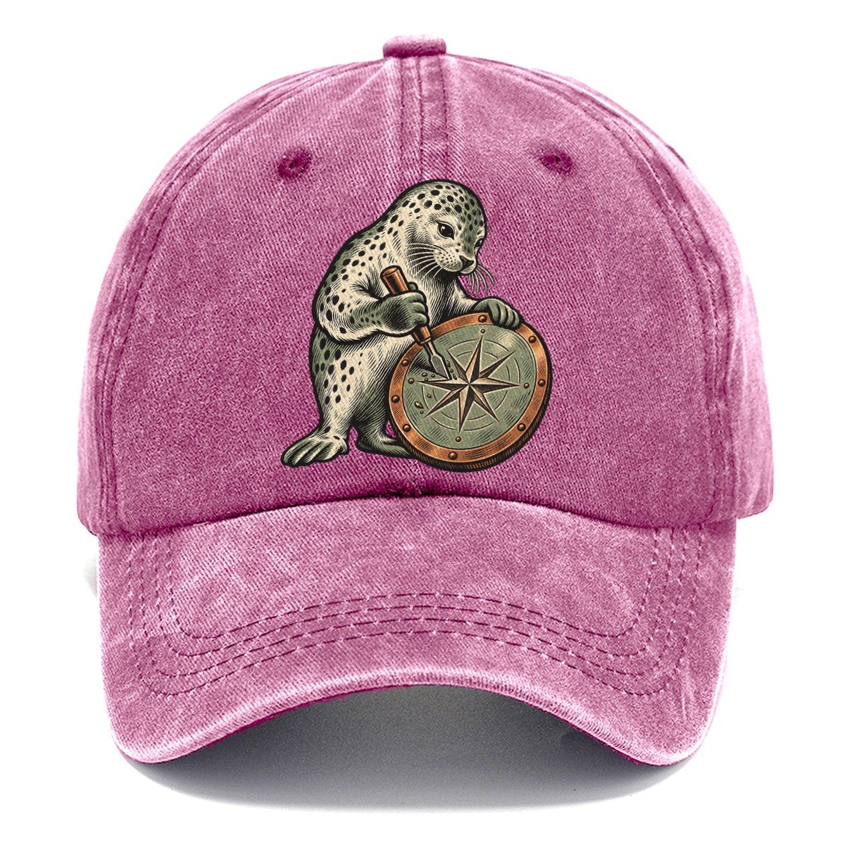 Seal Chart Engraver Sundown Familiars Classic Cap – Dusty Rose