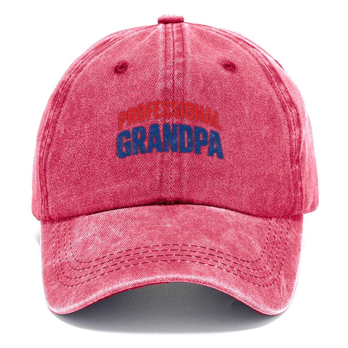 Professional Grandpa Classic Cap – Pomegranate Blush