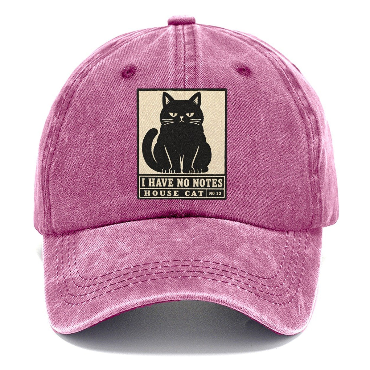I Have No Notes Neko Says No Classic Cap – Dusty Rose