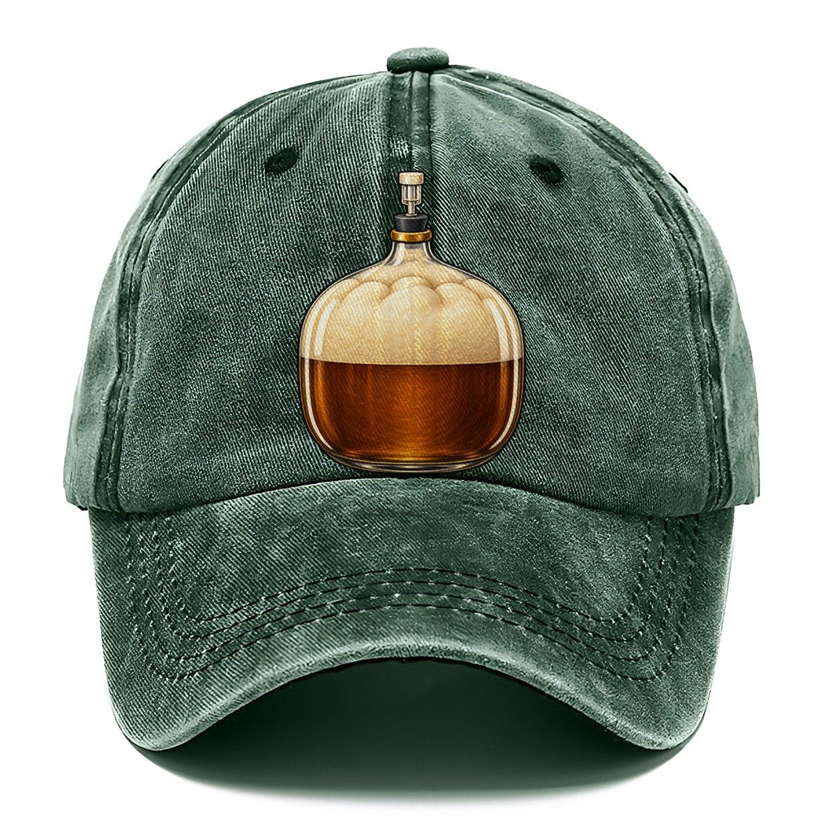 Carboy Of Fermenting Wort Homebrewing Classic Cap – Forest Mist