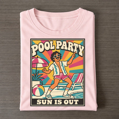 Poolside Boogie Bodies Classic T-shirt – Pink
