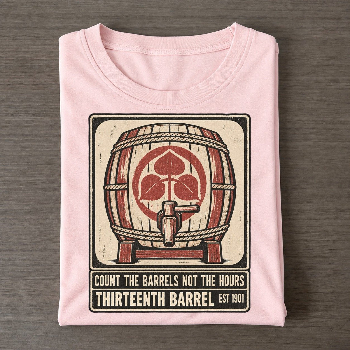 Thirteenth Barrel Izakaya Rules Classic T-shirt – Pink