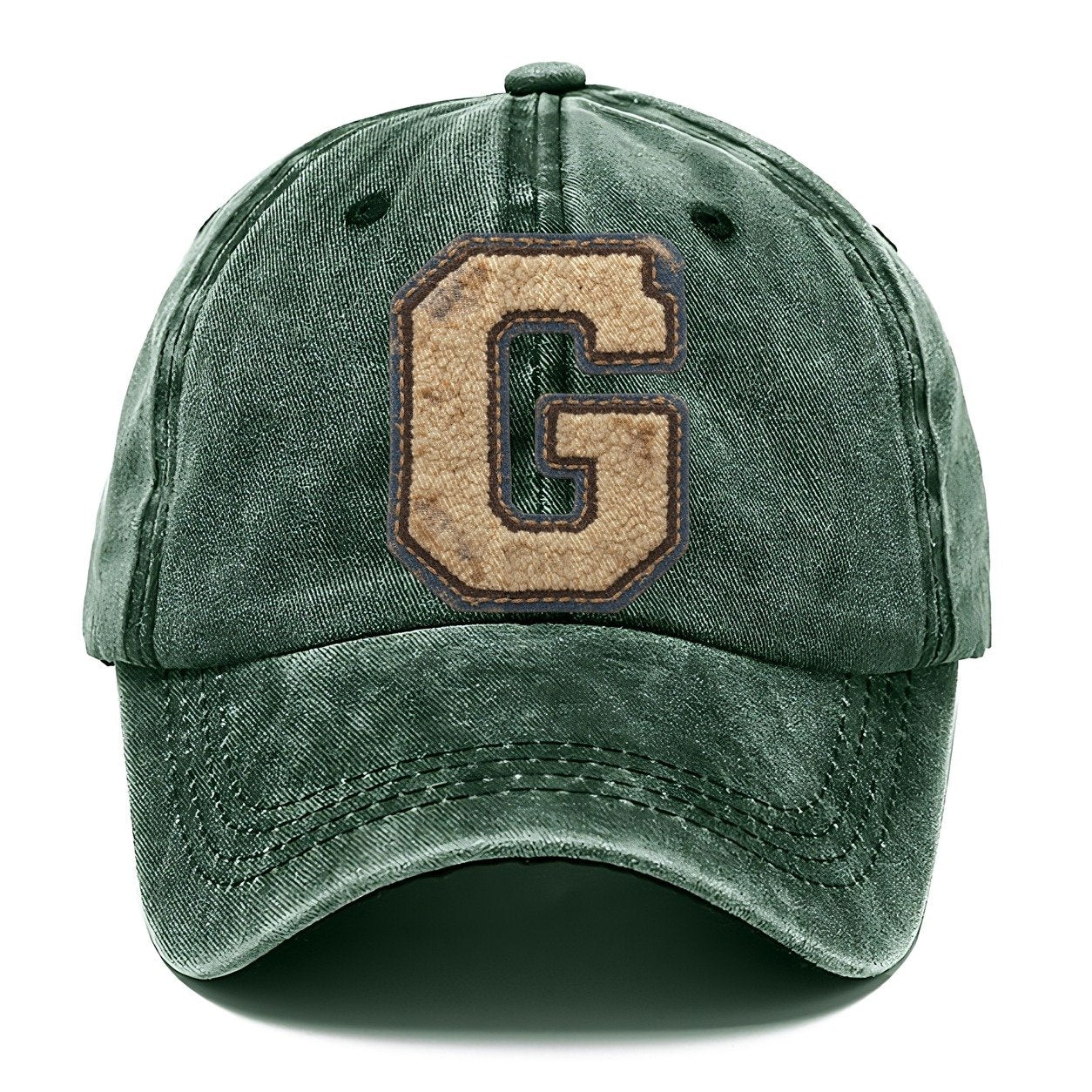 Varsity Chenille G Monogram Classic Cap – Forest Mist