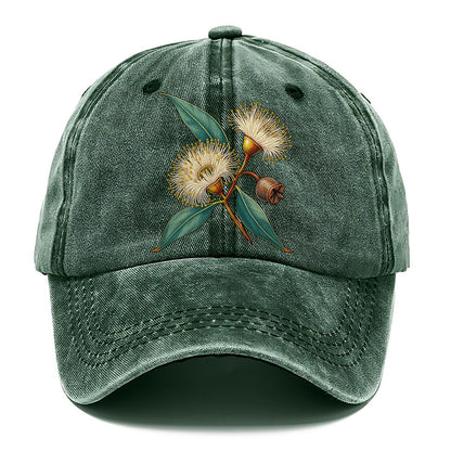 Tasmania Blue Gum Blossom And Capsule Australia Cultural Icons Classic Cap – Forest Mist