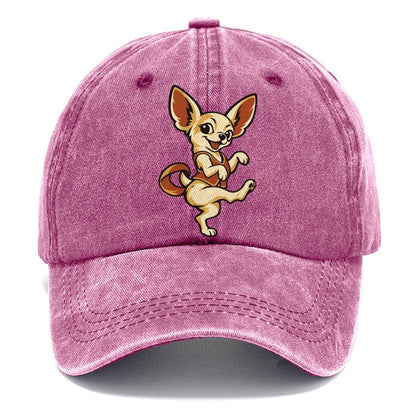 Chihuahua Dance Lead Sundown Familiars Classic Cap – Dusty Rose