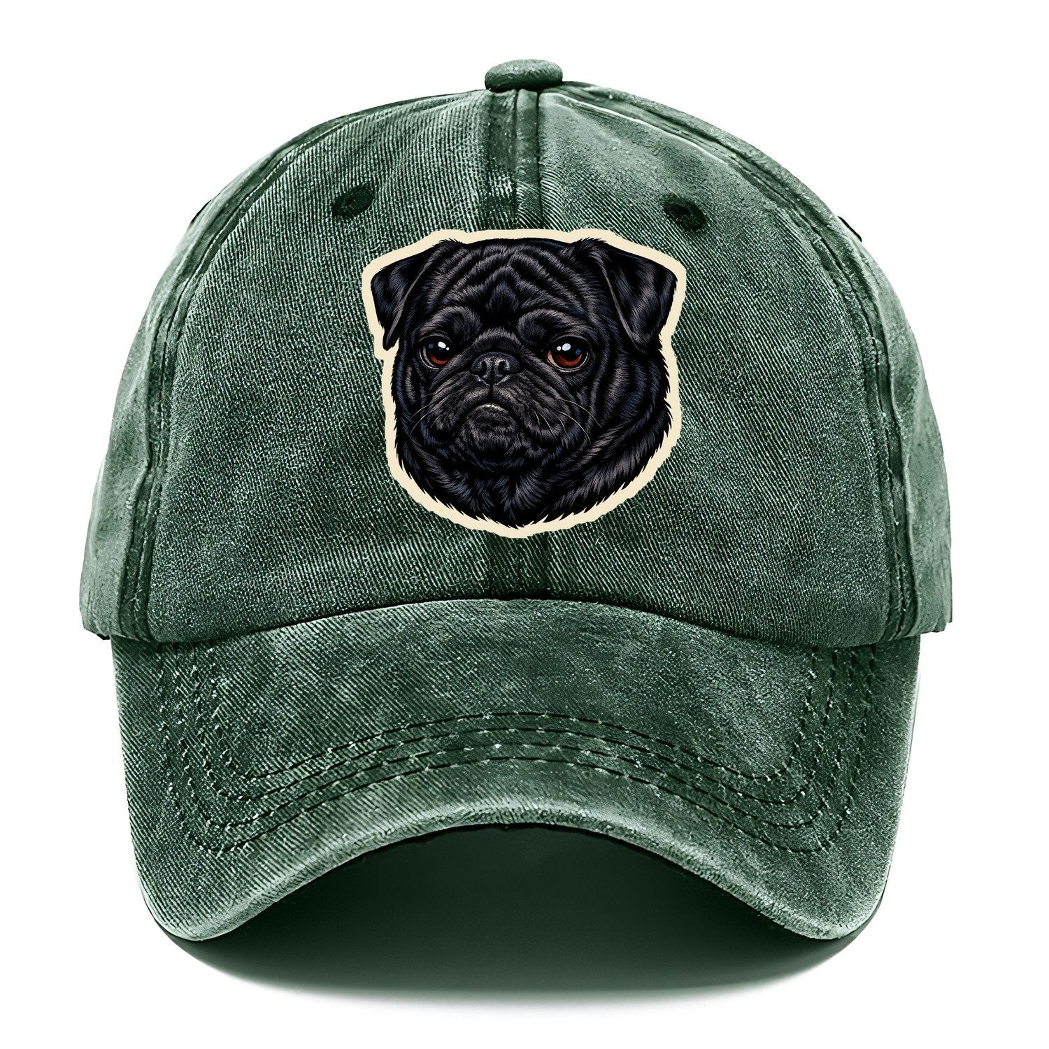 Black Pug Classic Cap – Forest Mist