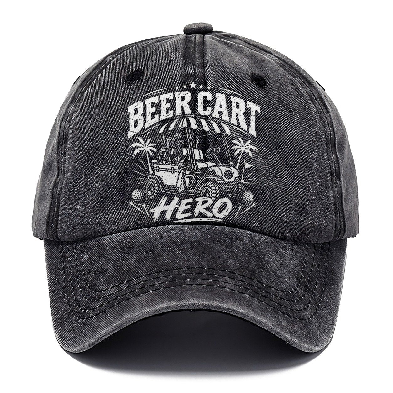 Beer Cart Hero Golf Life Classic Cap – Graphite