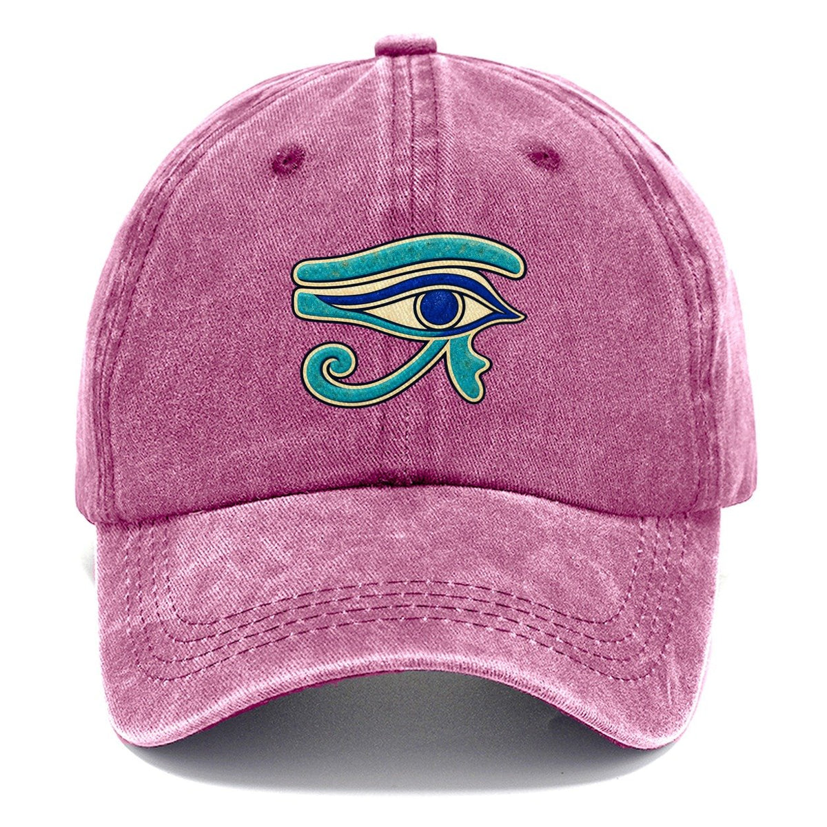 Wedjat In Blue Quiet Wards Heritage Classic Cap – Dusty Rose