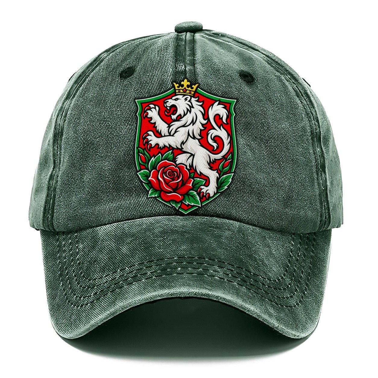 Bulgaria Minimal Emblem Country Logos Classic Cap – Forest Mist