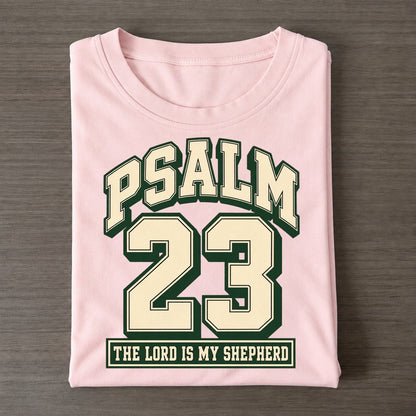 Psalm 23 Varsity Chapel Varsity Classic T-shirt – Pink