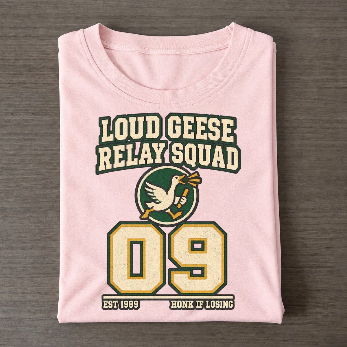 Goose Relay Sunday Nobodies Classic T-shirt – Pink