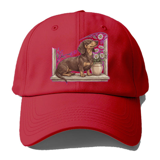 Sun Subscriber Baseball Cap – Red