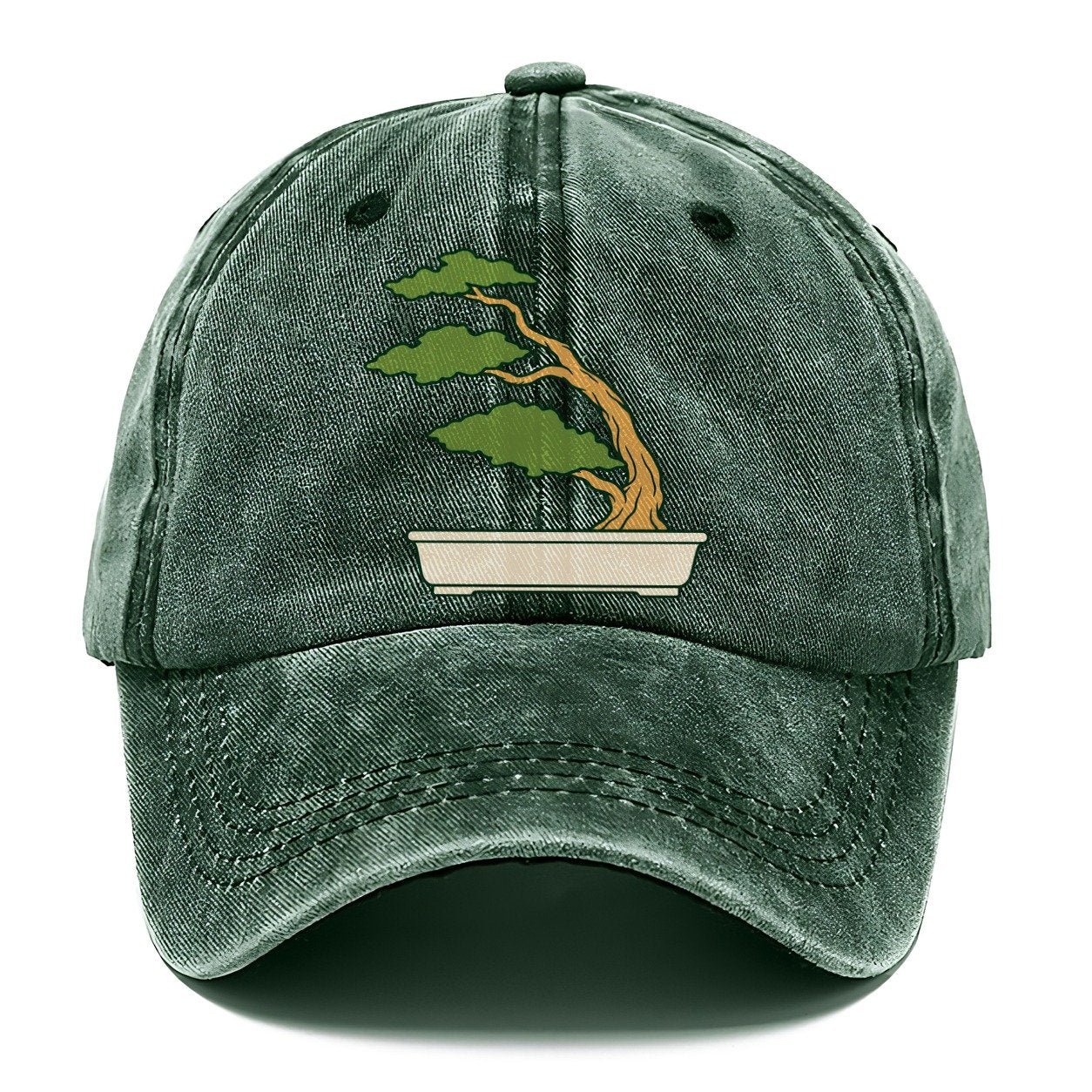 Windswept Juniper Form Bonsai Classic Cap – Forest Mist