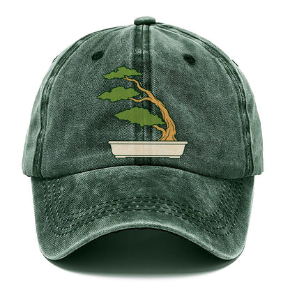 Windswept Juniper Form Bonsai Classic Cap – Forest Mist