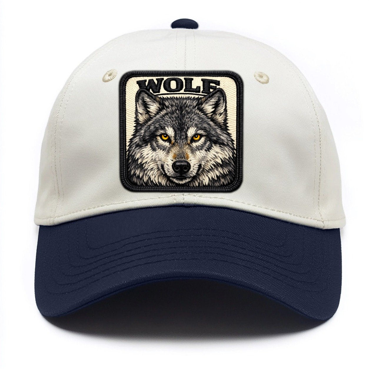Wolf Two Tone Cap – Navy