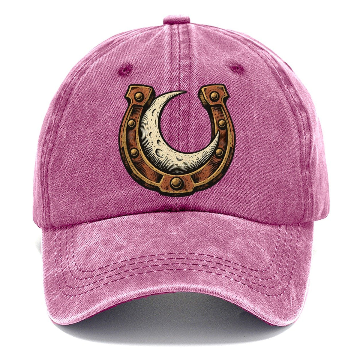 Moon Horseshoe Sundown Familiars Classic Cap – Dusty Rose