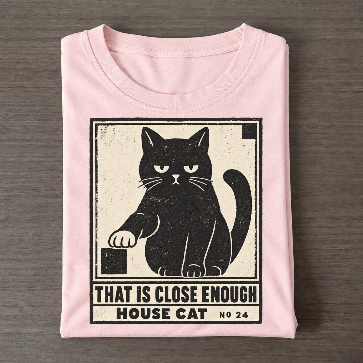 That Is Close Enough Neko Says No Classic T-shirt – Pink
