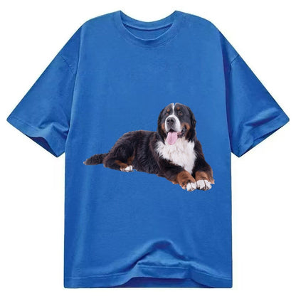 Bernese Mountain Dog Classic T-shirt – Blue