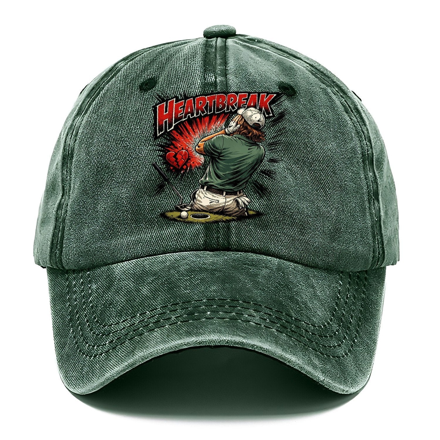 Golf Heartbreak Classic Cap – Forest Mist