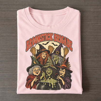 Broomstick Brigade Ghoul Mixer Classic T-shirt – Pink