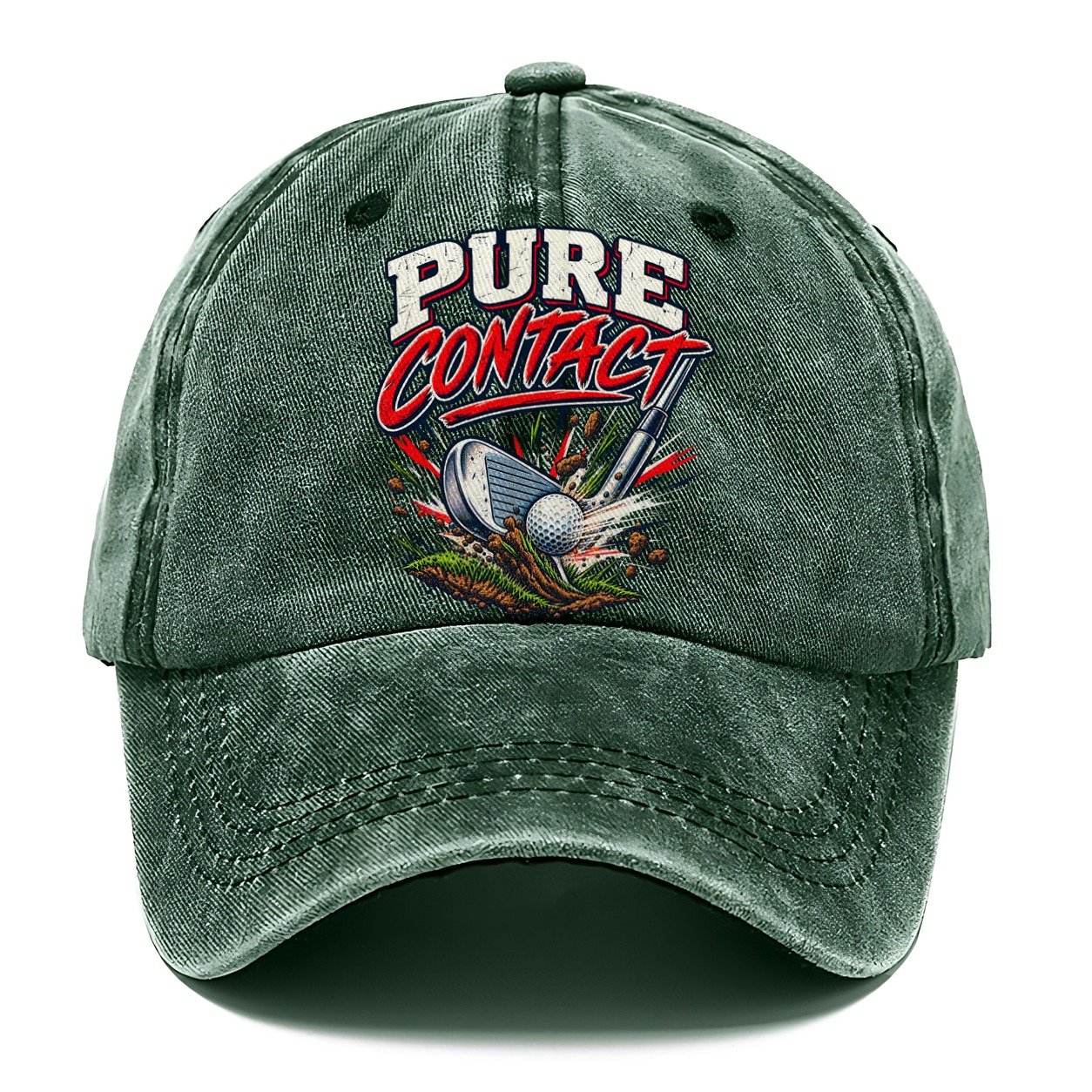 Pure Contact Golf Life Classic Cap – Forest Mist
