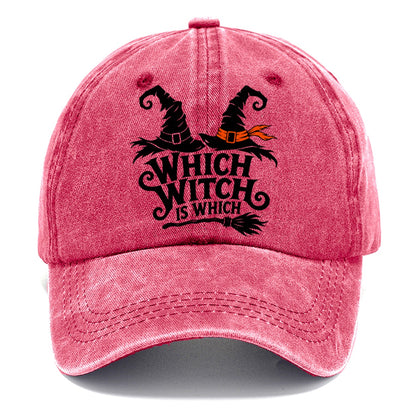 Which Witch Is Which Slogan Witch Magic Classic Cap – Pomegranate Blush