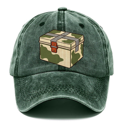 Wrapped And Taped Box Geocaching Classic Cap – Forest Mist
