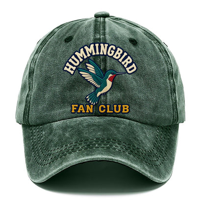 Hummingbird Fan Club Classic Cap – Forest Mist