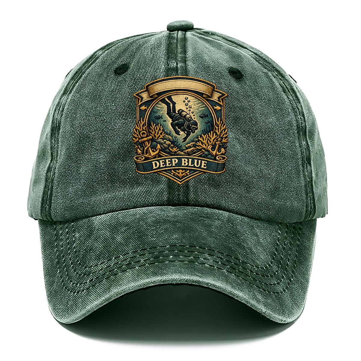 Scuba Diver Classic Cap – Forest Mist