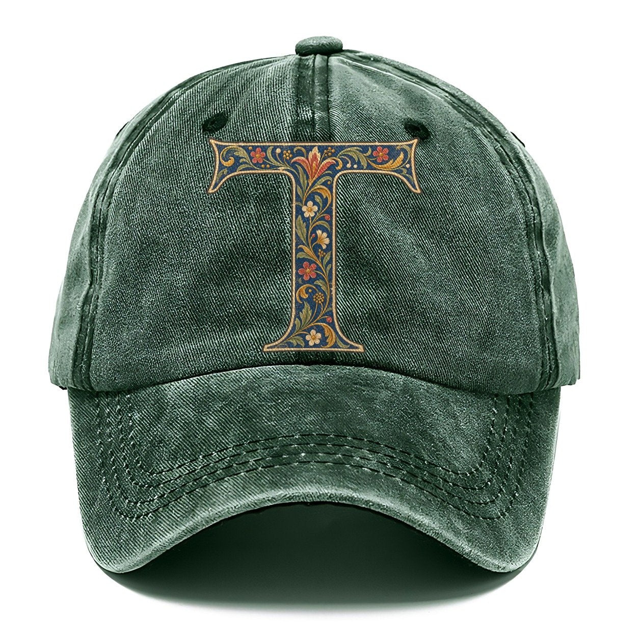 Wildflower T Monogram Classic Cap – Forest Mist