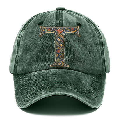 Wildflower T Monogram Classic Cap – Forest Mist