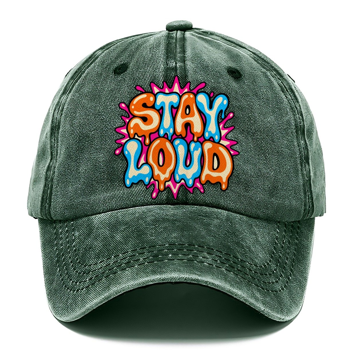 Stay Loud Crazy Styles Classic Cap – Forest Mist