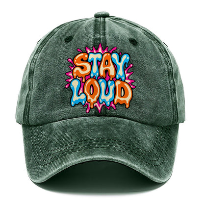 Stay Loud Crazy Styles Classic Cap – Forest Mist