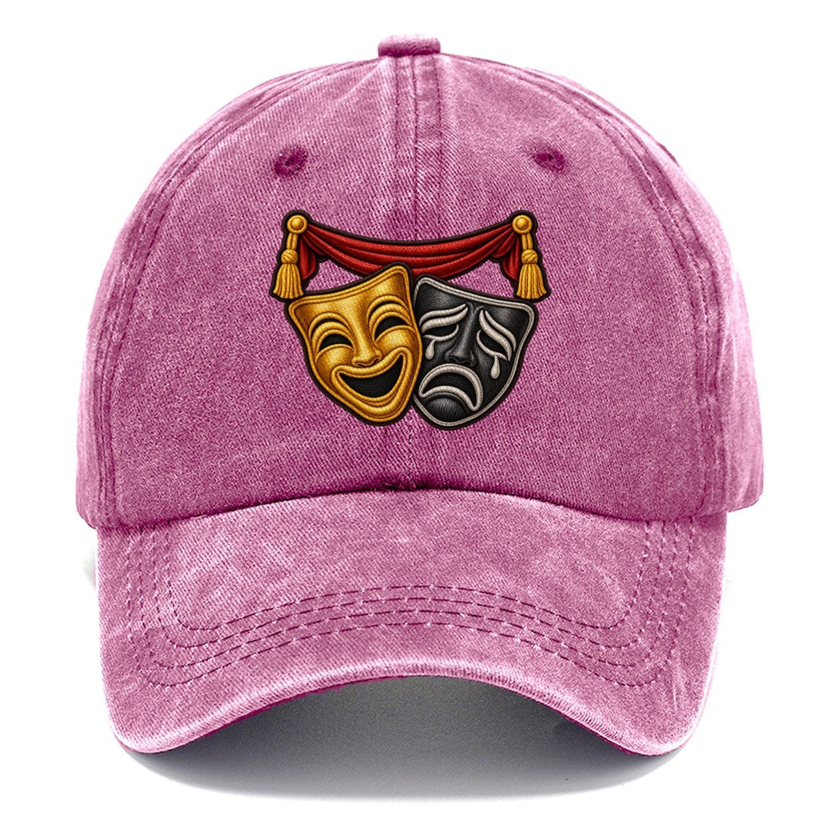 Masks Curtain Swag Fan Favorites Classic Cap – Dusty Rose