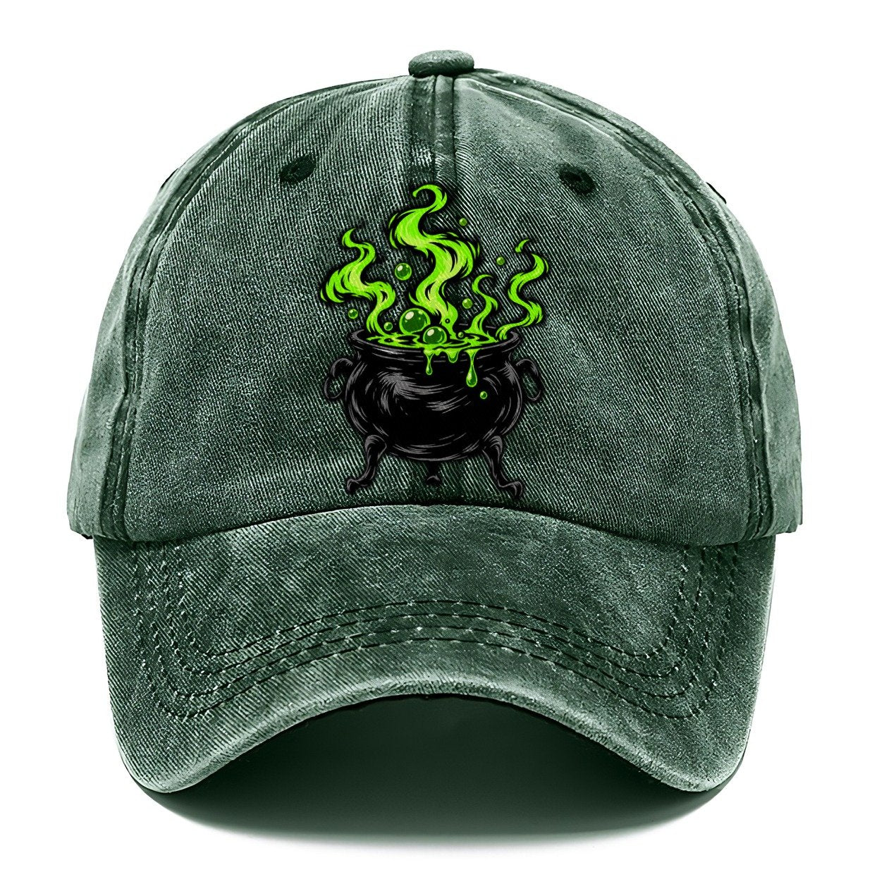 Bubbling Cauldron Witch Magic Classic Cap – Forest Mist