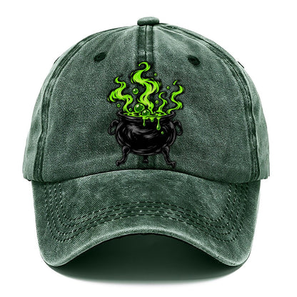 Bubbling Cauldron Witch Magic Classic Cap – Forest Mist