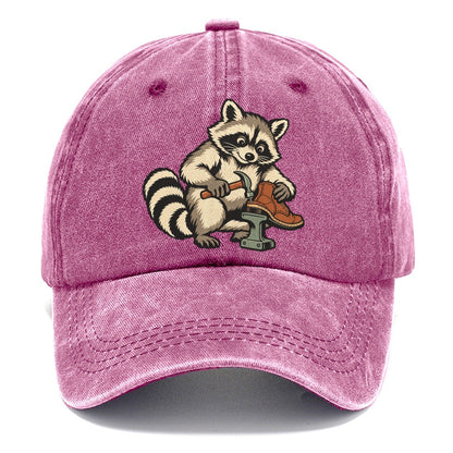 Raccoon Cobbler Sundown Familiars Classic Cap – Dusty Rose