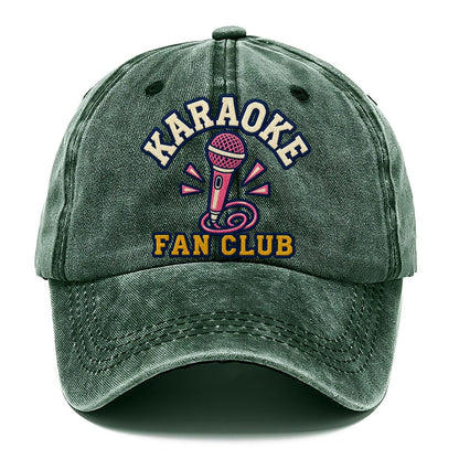 Karaoke Fan Club Classic Cap – Forest Mist