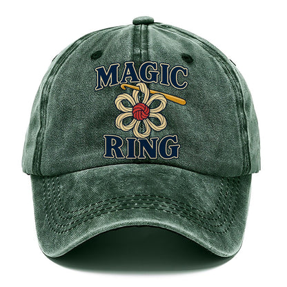 Magic Ring Yarn Crafts Classic Cap – Forest Mist