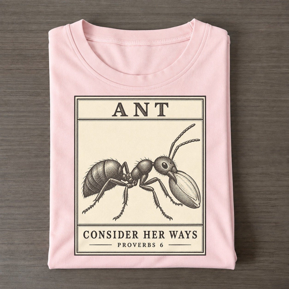 Ant Specimen Plate Creature Canticle Classic T-shirt – Pink
