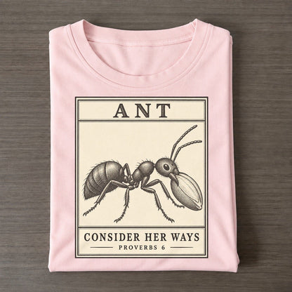 Ant Specimen Plate Creature Canticle Classic T-shirt – Pink