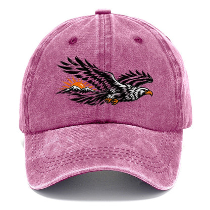 Eagle Mountain Sunburst Classic Cap – Dusty Rose
